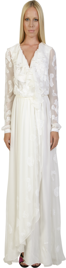 bohan white dress