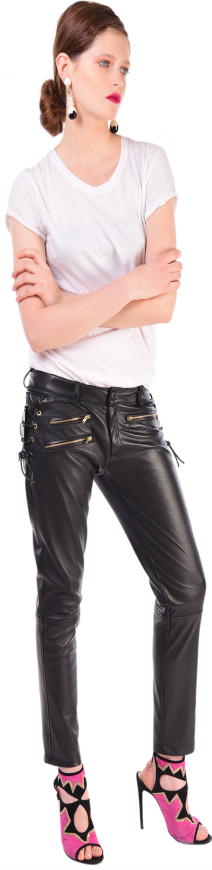 Marlowe leather pants
