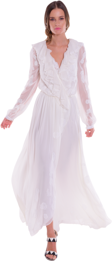 Bohan white dress